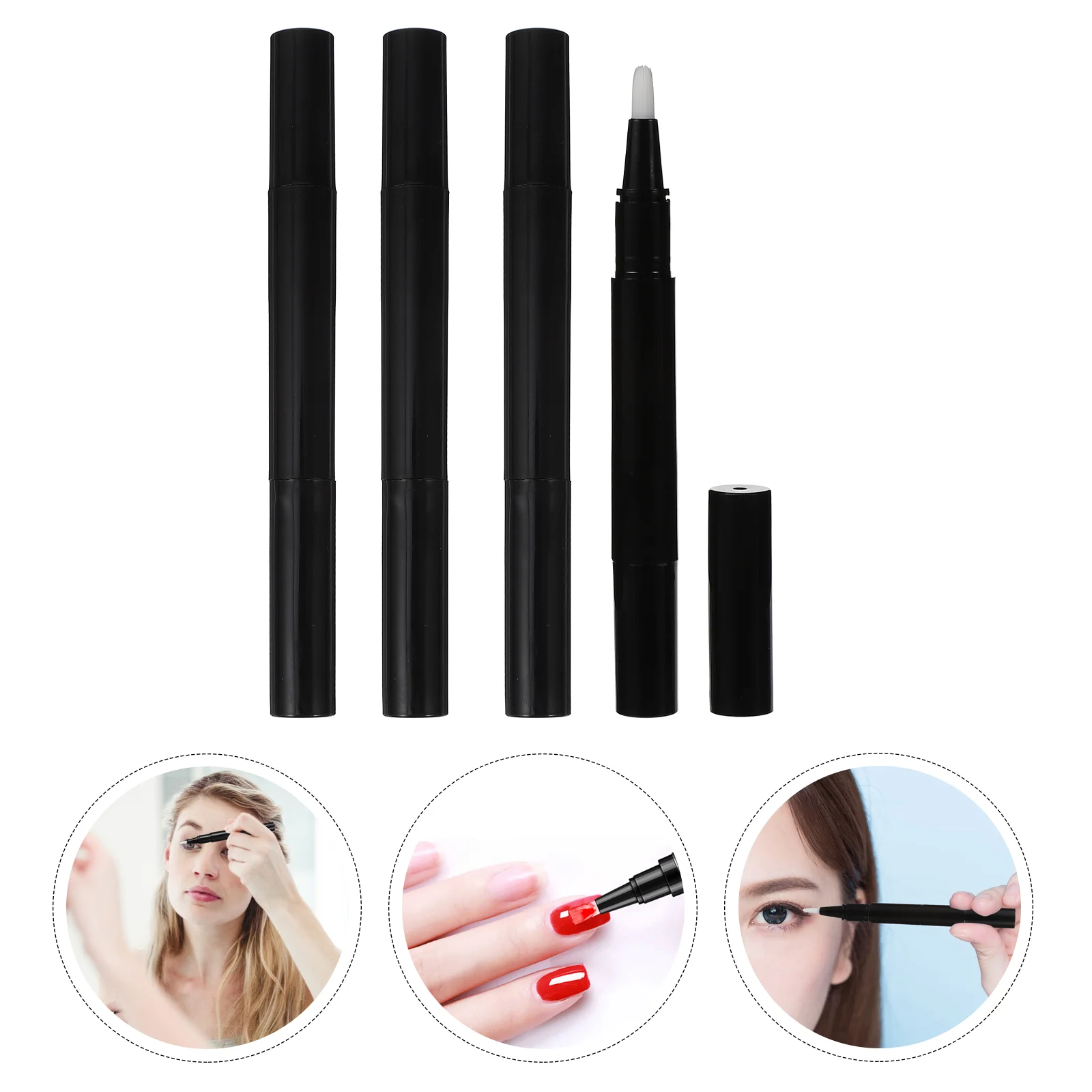 

Nail Pen Oil Tube Empty Brush Cuticlepens Tip Polish Lip Glosseyelash Liquid Growthtubes Container Nails Makeup Travel Manicure