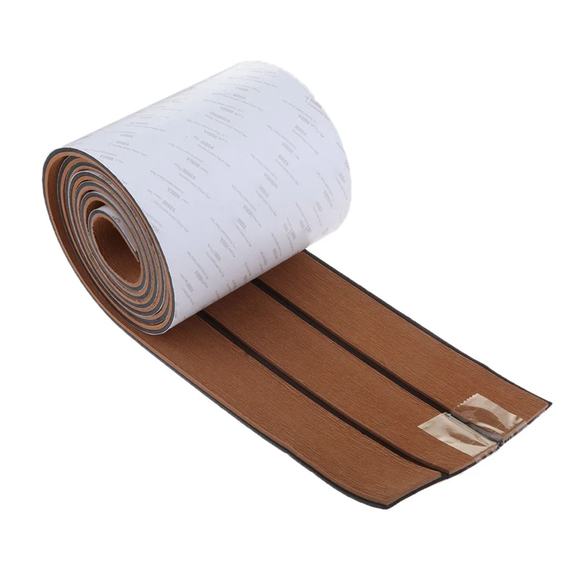 

2400X170mm Self-Adhesive Boat EVA Foam Faux Decking Non-Slip Boat Yacht Flooring Pad Boat Decking Mat