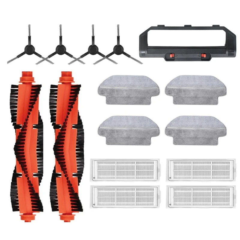 

HEPA Filter Main Side Brush Mop Cloth Replacement For Xiaomi Mi Robot Vacuum Mop Pro STYJ02YM Mijia Vacuum Cleaner