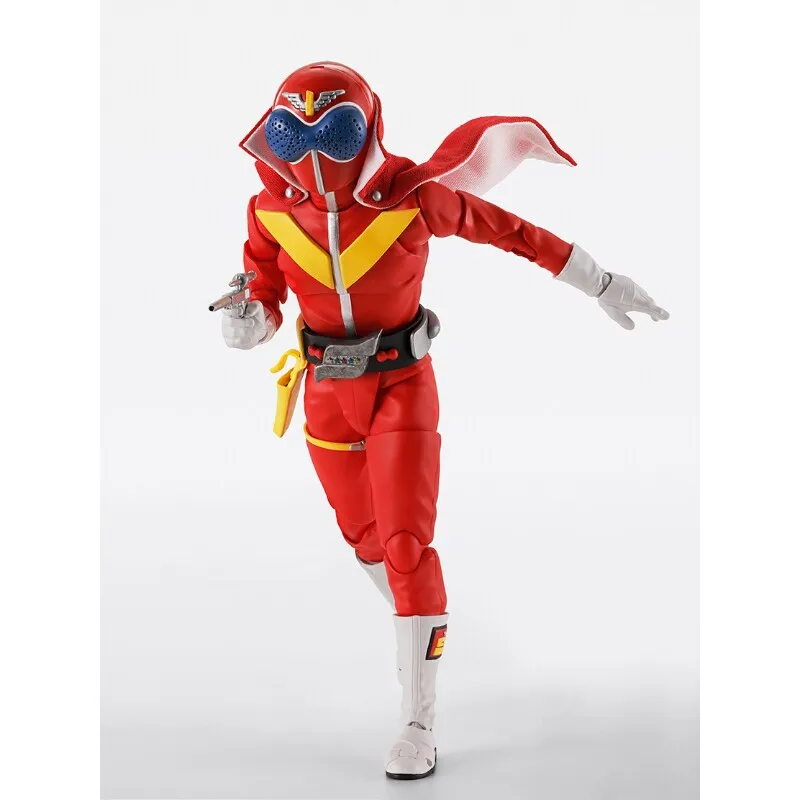 Фото Коллекционная фигурка Bandai SHF Shinkocchou Seihou Akarenger Super Sentai к 50-летию, модель-игрушка, подарок для фанатов №5