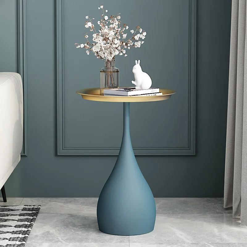 

Nordic Simple Iron Small Tea Table Corners Round Coffee Table Lving Room Mini Sofa Side Table Bedside Table журнальный столик