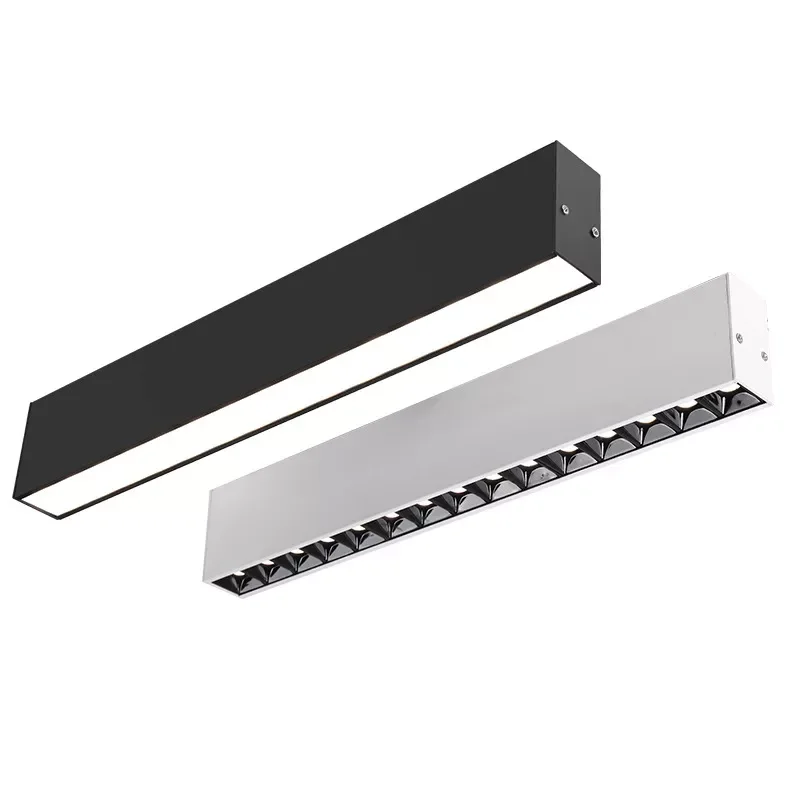 

NEW DIMMABLE LED Ceiling Lights Line Lamp AC85-265V 10W 20W 30W 40W Line Lamp LED Spot light Concrete Surface Mounted Ceiling Li