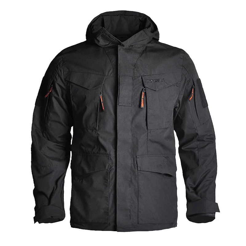 

HAN WILD M65 Jacket Tactical Hiking Jackets Windbreaker Men Clothing Hunting Camping Coat Hood Jacket Army Trekking Uniform