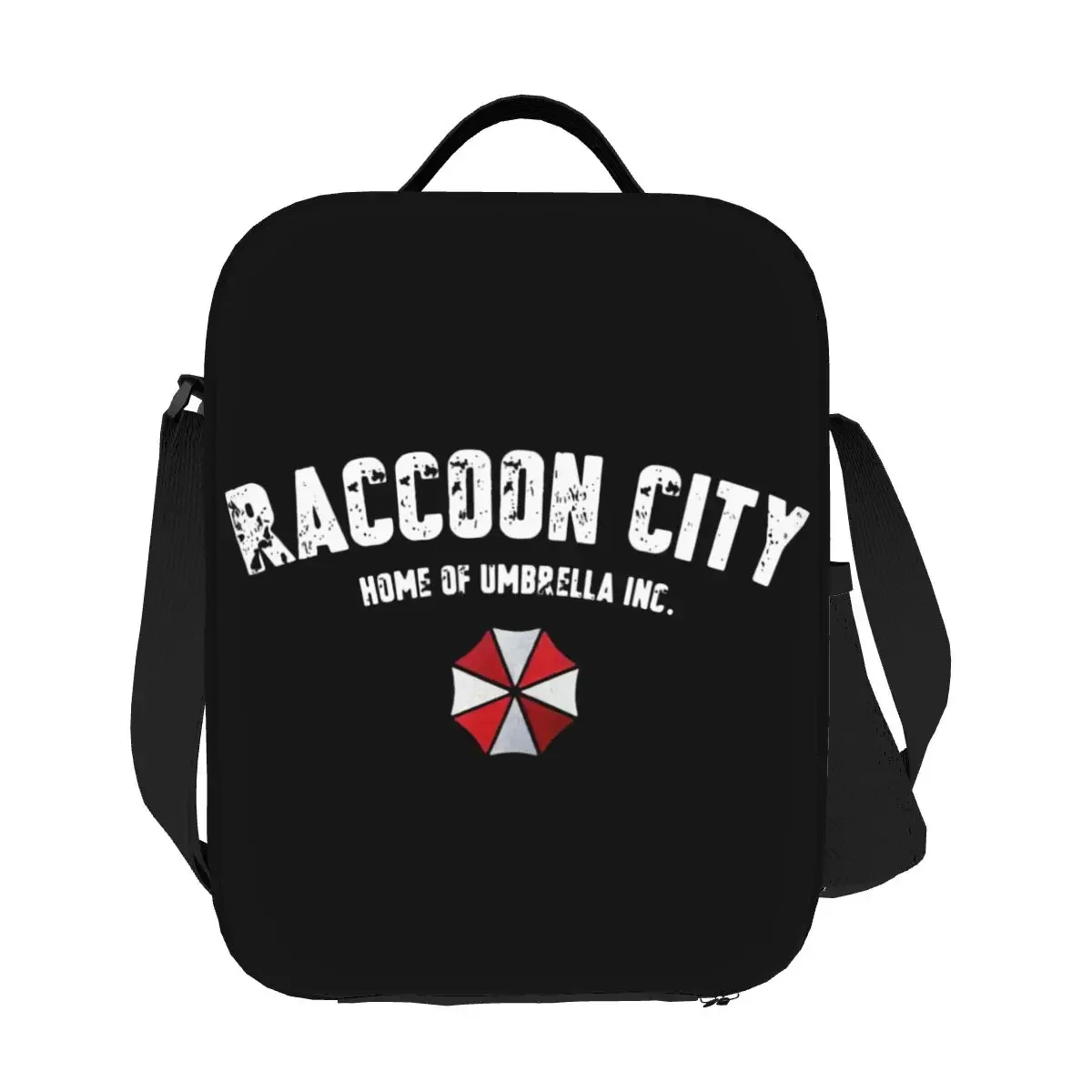 Raccoon City Home Of Umbrella Corporation Corp Изолированный ланч-бокс Школьная офисная игра