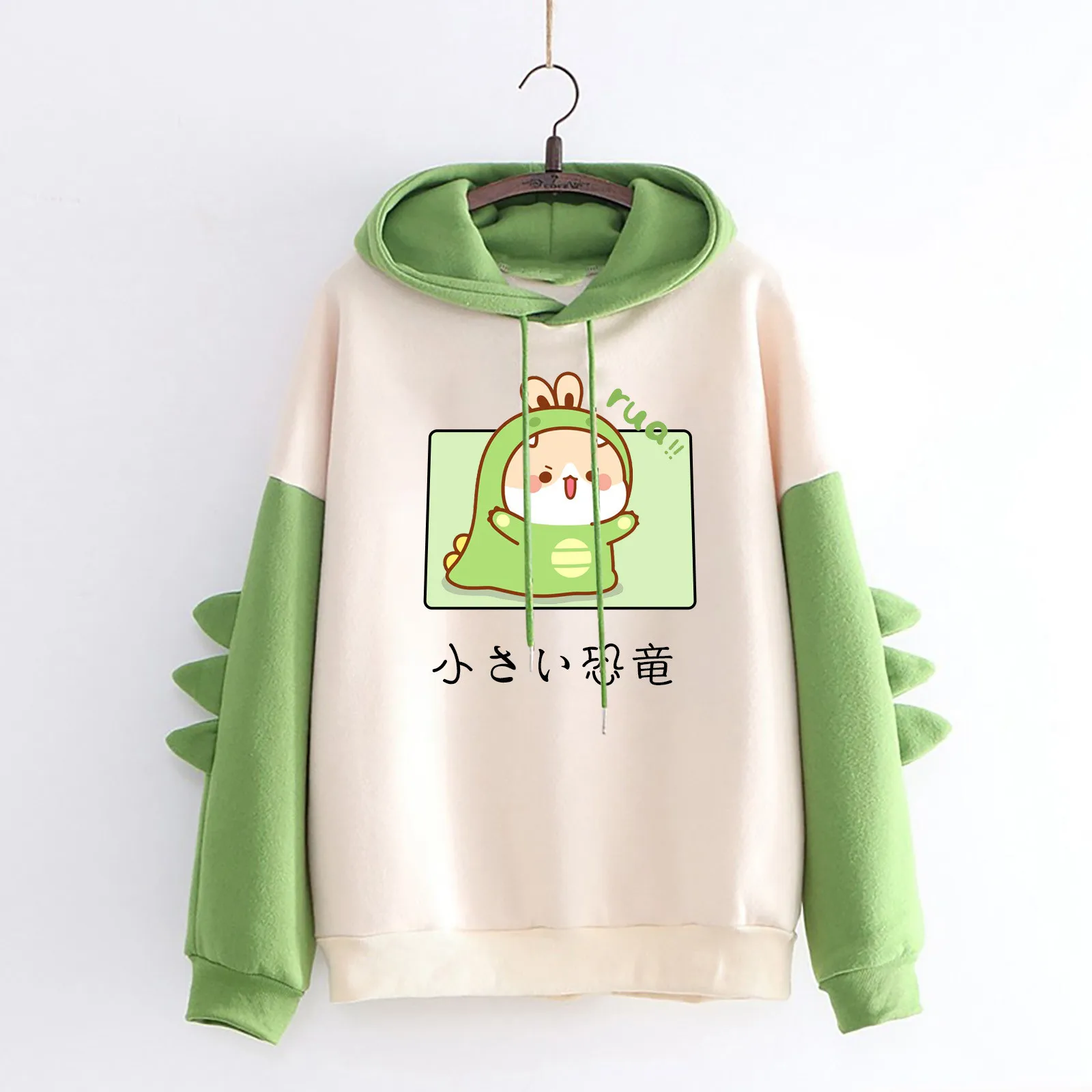 

Long Kawaii Casual Dinosaur Sleeve Tops Fashion Print Women Long Sleeve Shirt Women Active Womens Fitness Shirts Short Sleeve