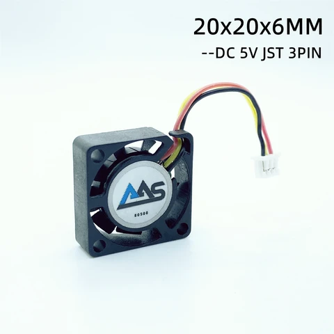 BINYEAE 2006 9-лопастной корпус вентелятор 12В 20х20х6 мм