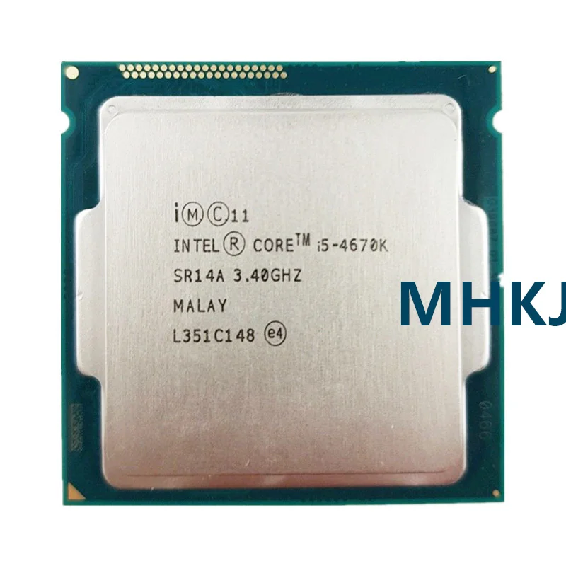 Процессор Intel Core i5-4670K i5 4670 K I5 3 4 ГГц четырехъядерный четырехпоточный 84 Вт 6 Мб ЦП