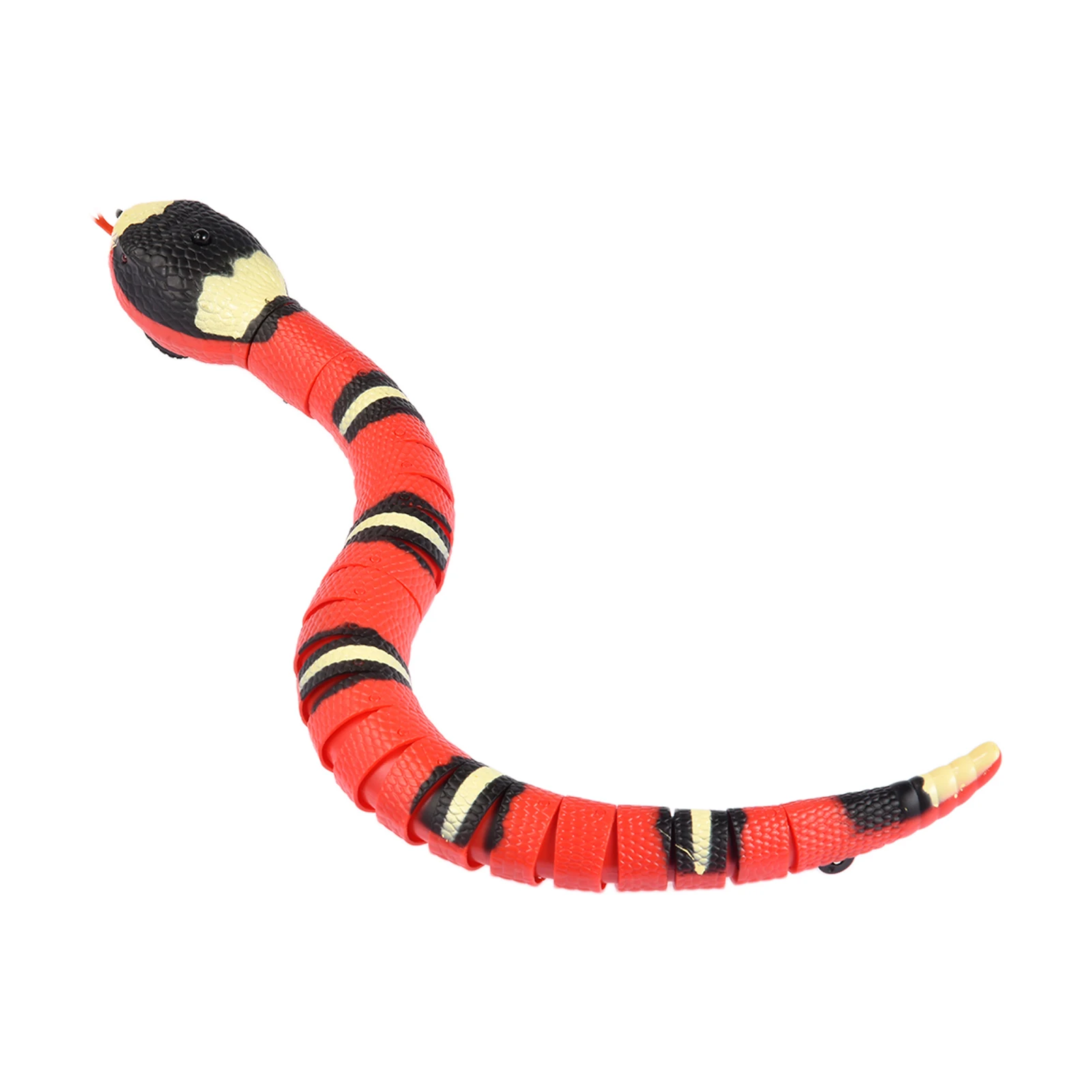 Smart Sensing Snake Toy Cat Interactive Toys Smart Electric Pet Toys Gag Gift For Kids USB Charging Cat Accessories For Pet Dogs
