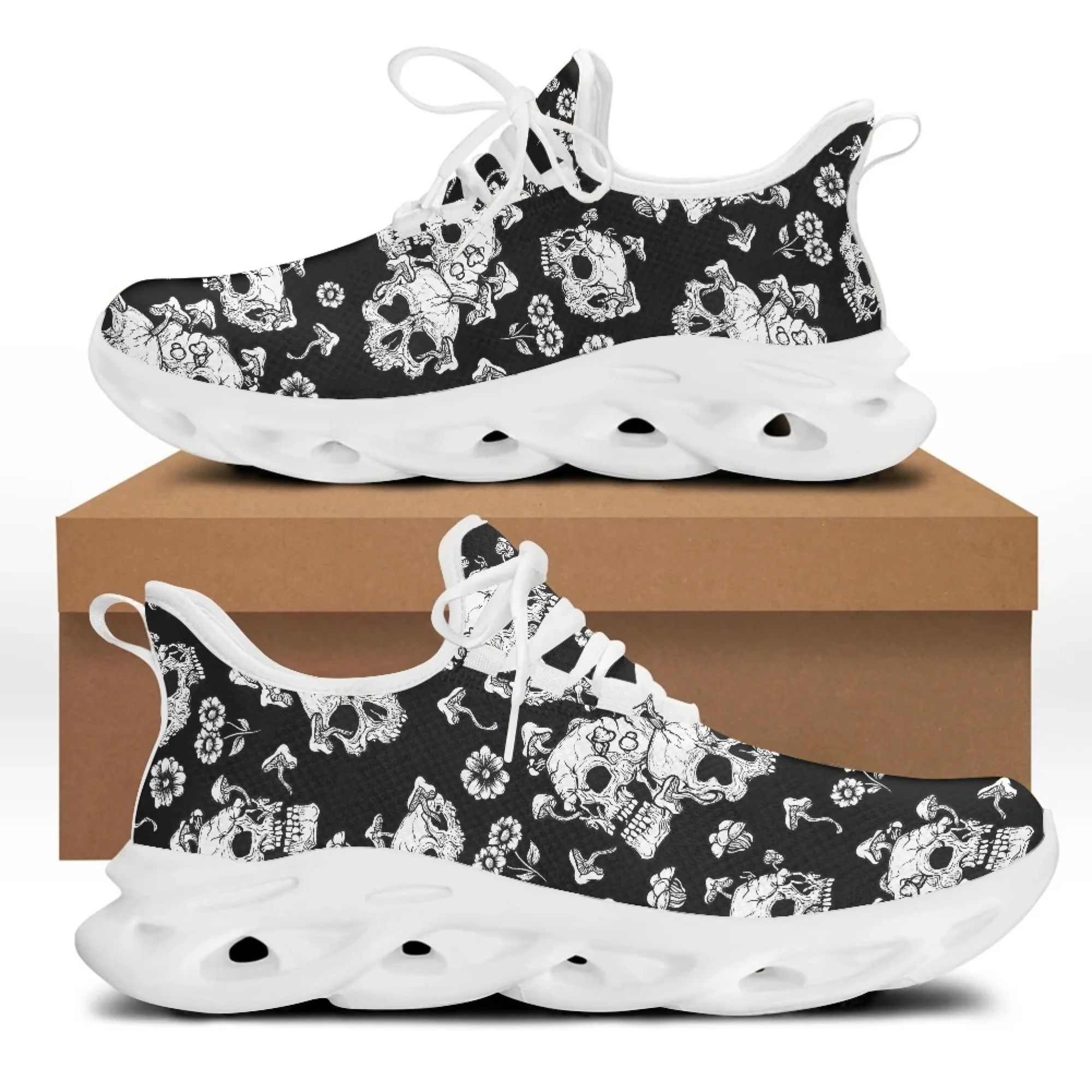 

Черно-белые кроссовки Yikeluo в стиле старых людей, женские кроссовки, сетчатые дышащие мужские крутые кроссовки на плоской подошве, schihe herren