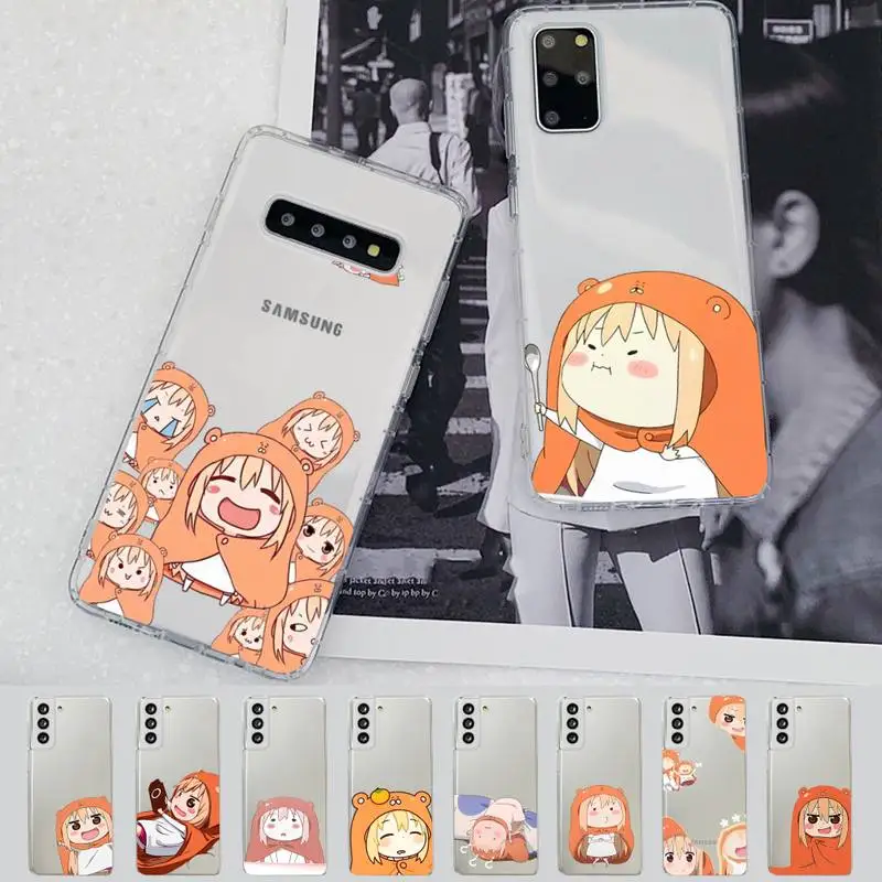 

Umaru chan Anime Doma Umaru Phone Case for Samsung S20 S10 lite S21 plus for Redmi Note8 9pro for Huawei P20 Clear Case