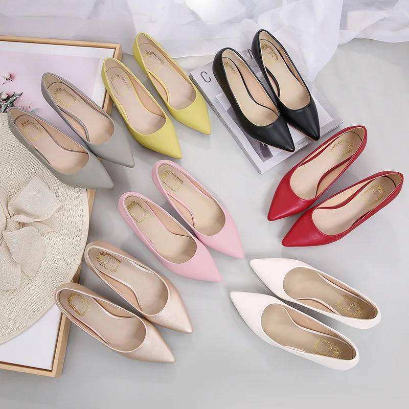 

Luxury High End Ladies Shoes High Heels Wedding Shoes Women Pumps Stiletto Leather Pumps Woman Big Size High Heels