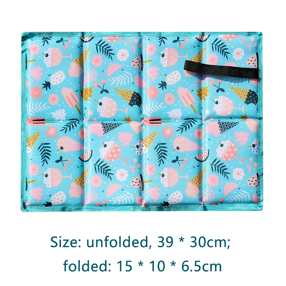 Коврик для пляжа пикника палатки кемпинга влагостойкий сидячий коврик подушка с