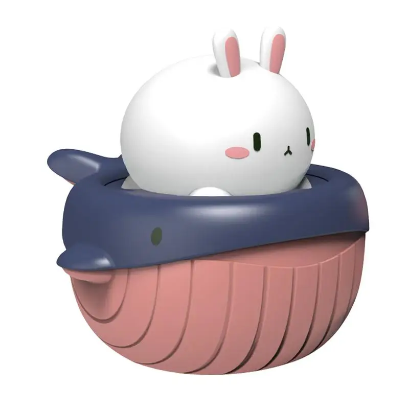 

Игрушки для ванны для мальчиков, милый кролик и Кит, игрушка для ванны, плавающие животные, белки, игрушки для малышей, ванной