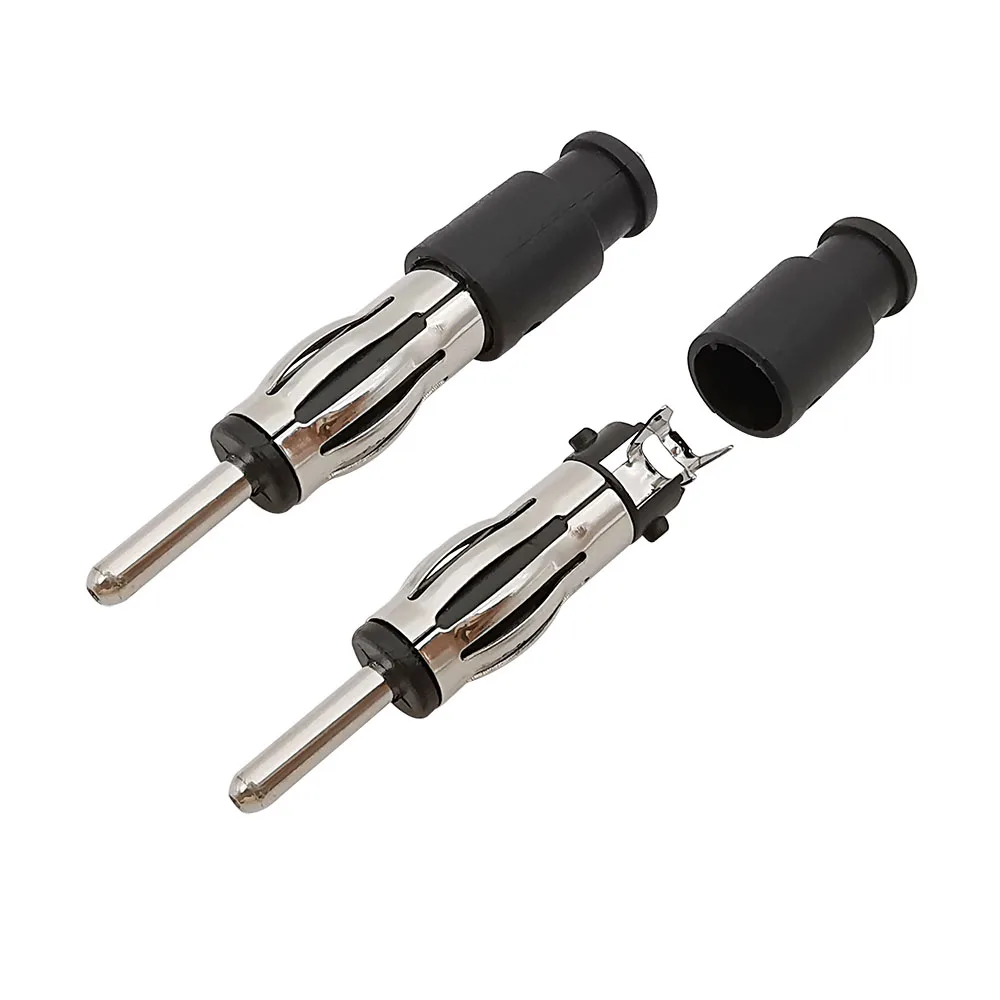 Male Aerial Antenna Plug Adapter Plastic Handle Connector For Car Radio Antenna Repair Adapter