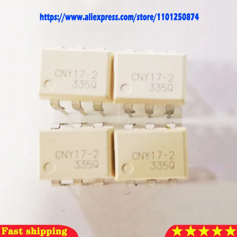 

10 шт./лот CNY17-3 CNY17-2 CNY17 DIP-6 в наличии на складе