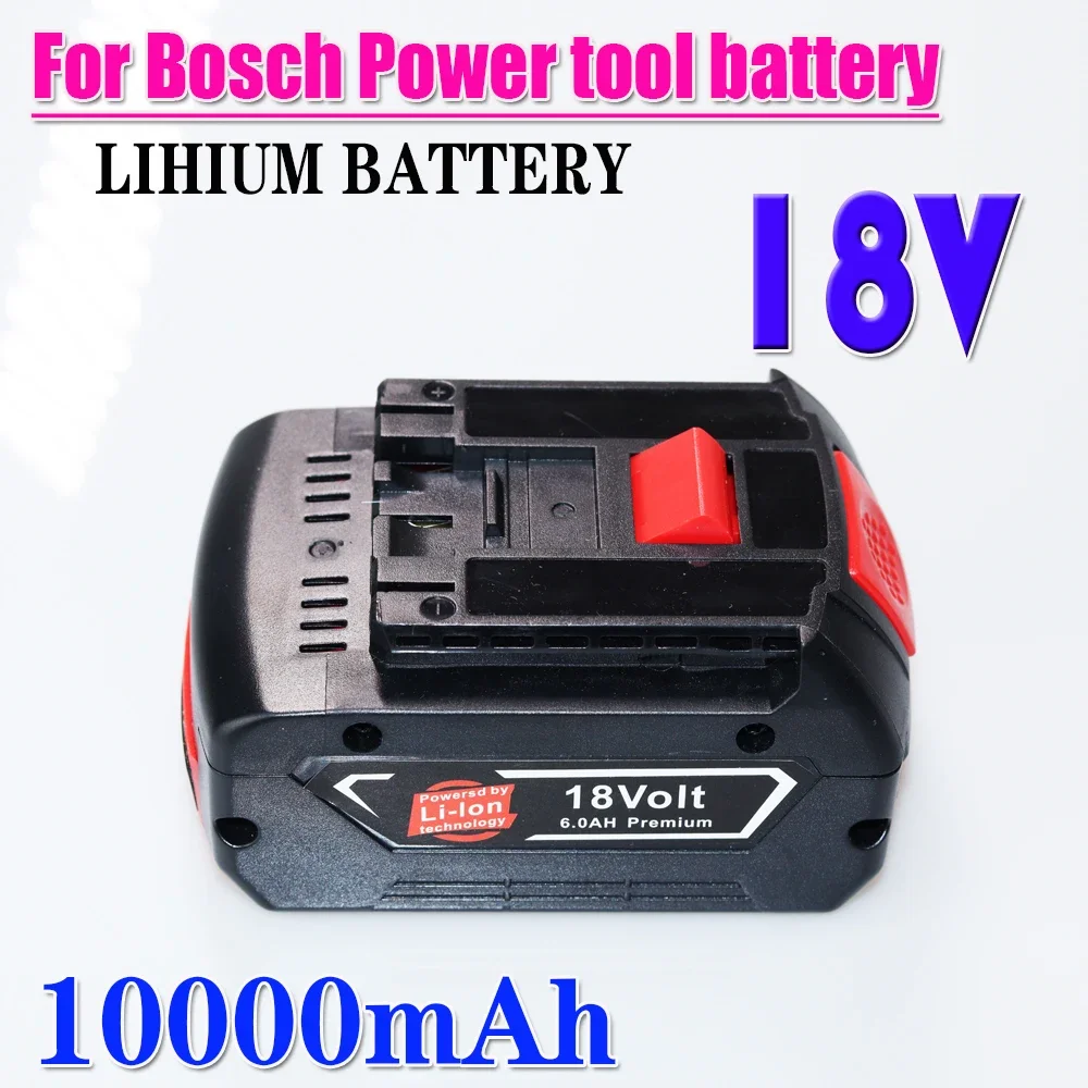 Сменный аккумулятор 18 В 10000 мАч для Bosch Professional Systeem Draadloze Tools Bat609 Bat618 Gba18vCell