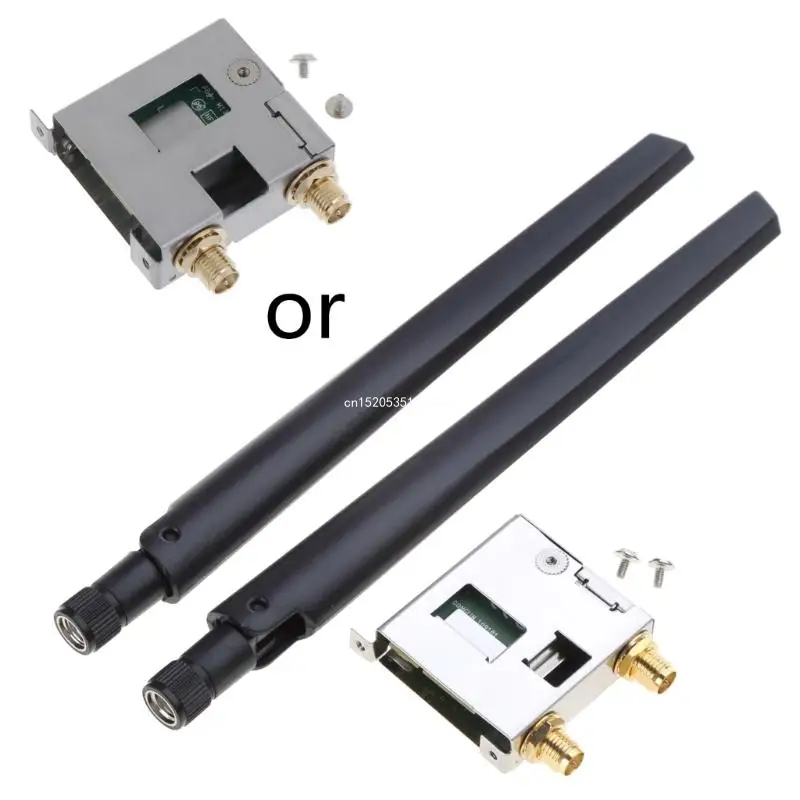 Wi-Fi 6E AX211 CNVIo2 M.2 трехдиапазонный слот с Bluetooth-совместимым сетевым беспроводным