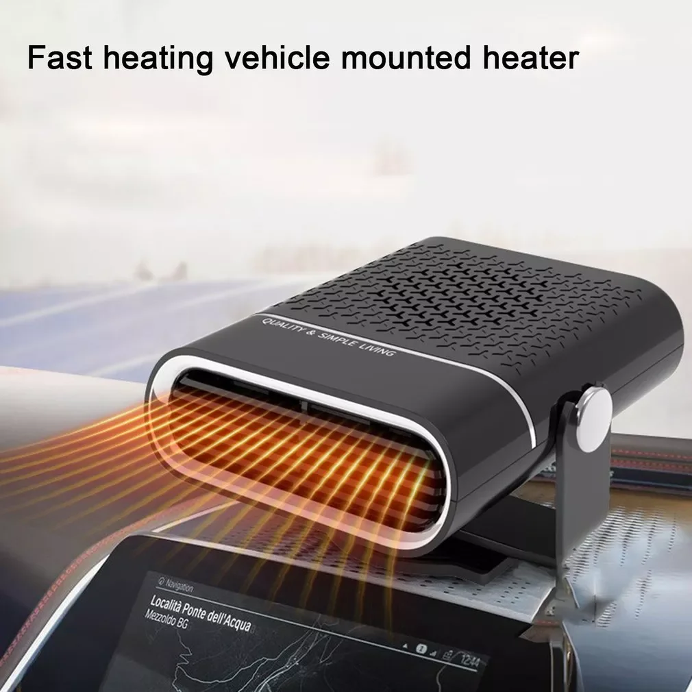 

Air Heater Fan Heater For Vehicle Mounted Warm Air Locomotive Heating Defroster And Demister For Automobile In Winter