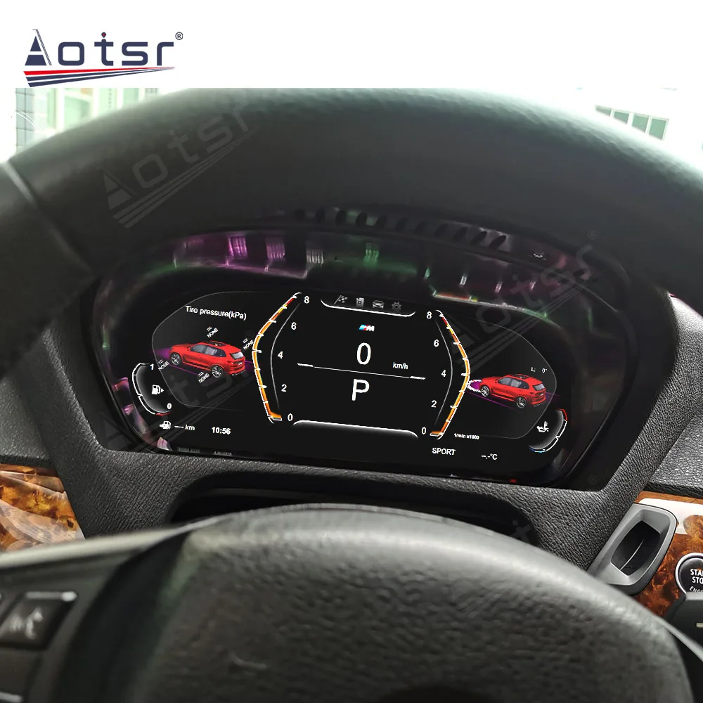 12 3 &quotдля BMW серии E90 X1 E84 Android Автомобильная цифровая кластерная ЖК-панель