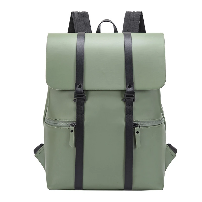 

Fashion Men Women's Backpack High-Capacity PU Leather Canvas Backpack Travel Bag School Computer Laptop Bag New Mochila Back Bag