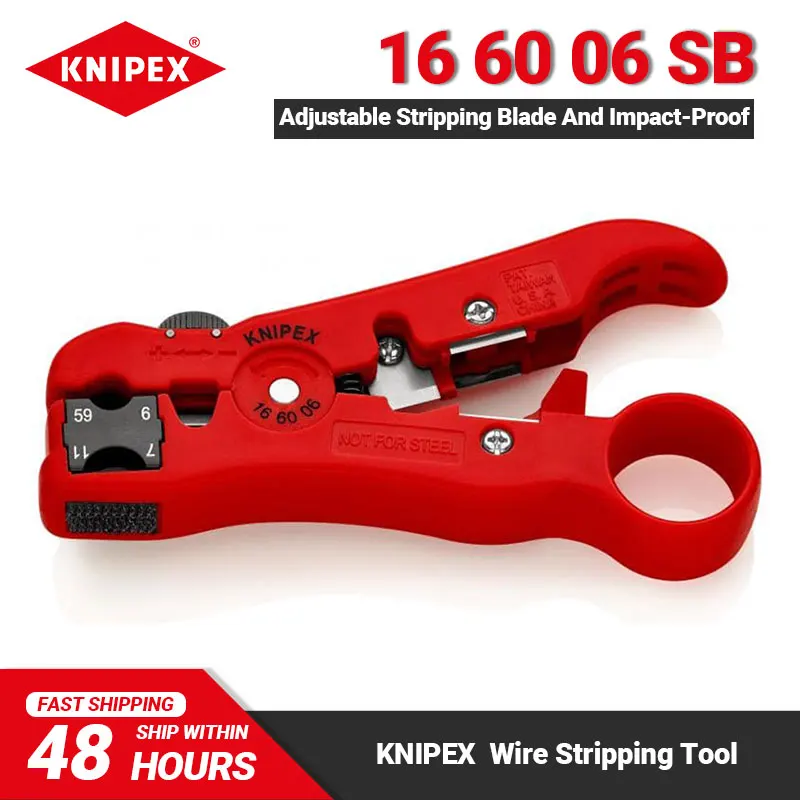 Инструмент для зачистки KNIPEX 16 60 06 SB 5-дюймовый универсальный инструмент проводов
