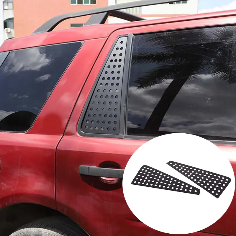 FOR LAND ROVER FREELANDER 2 2007-2015 Aluminium alloy Exterior Details Car Rear Window Glass Guard Plate Car Accessories