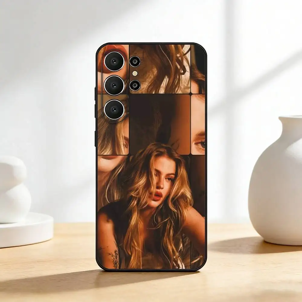 Чехол для телефона L-Luisa Sonza B-BRUTAL P-PARAiSO для Samsung S26, S25, 24, 23, 22, 30, 21, 10, 9, Ultra, Plus, Lite, FE, мягкий черный чехол (art.: 3920d9d439d14) - 3920d9d439d14
