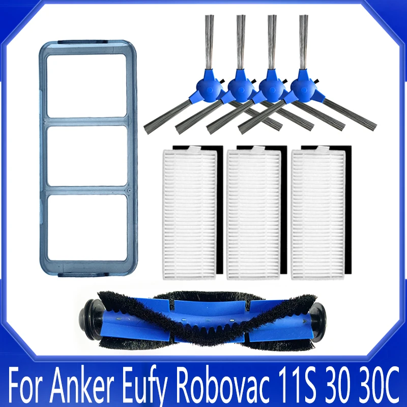 

Запчасти для робота-пылесоса Anker Eufy Robovac 11S Plus / 12 / 15T / 15C / 25C / 30 / 30C / 35C Hepa