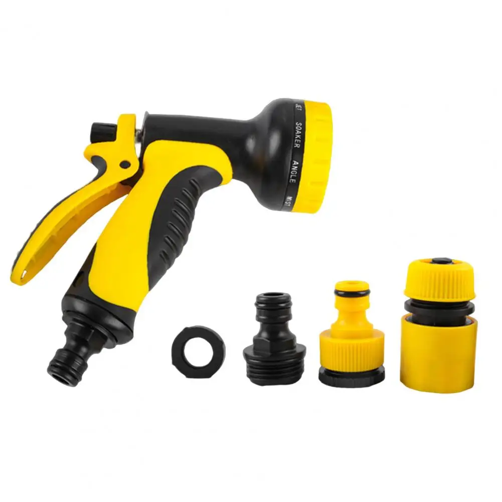 

1 Set Water Hose Nozzle Lightweight Multi Modes Leak-proof Good Toughness Sprayer Nozzle Sprayer Nozzle for Yard