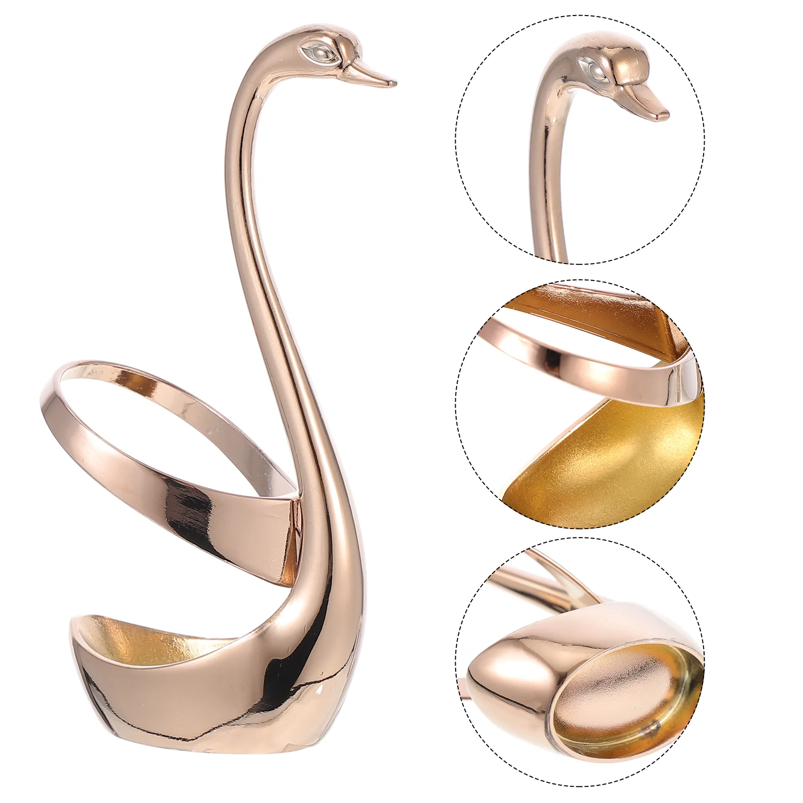 

Spoons Spoon Holder Coffee Dessert Swan Base Fork Set Forks Gold Organizer Tableware Salad Cream Ice Rack Utensil Chopsticks