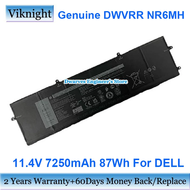   DWVRRNR6MH 11, 4 , 87 /   Dell Alienware X15 R1,    7250 