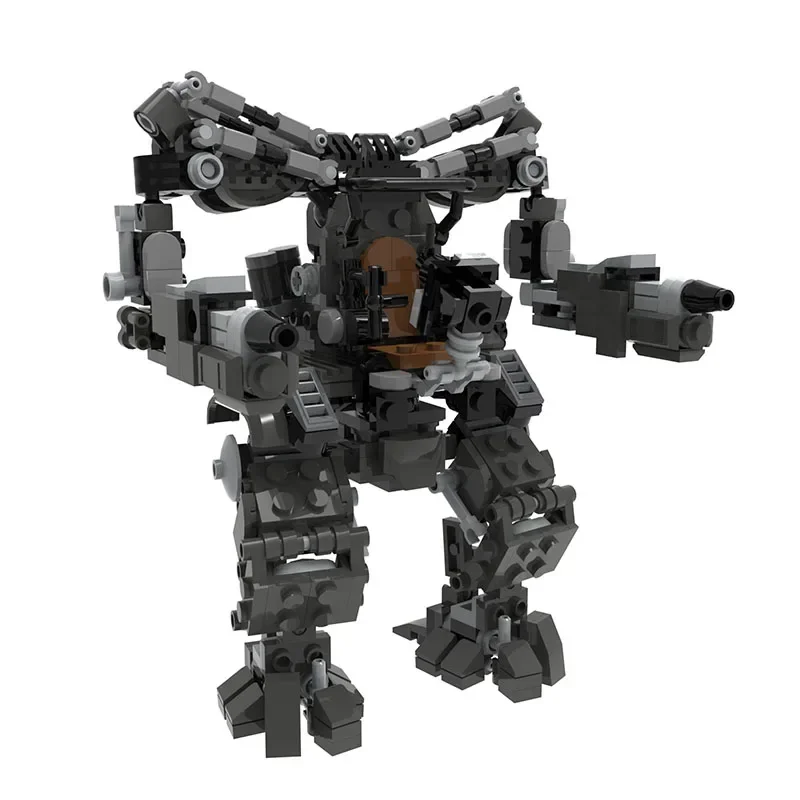 MOC-91373 научная фантастика фильм Mecha Zion машина монстр-кирпич модель матрица APU робот