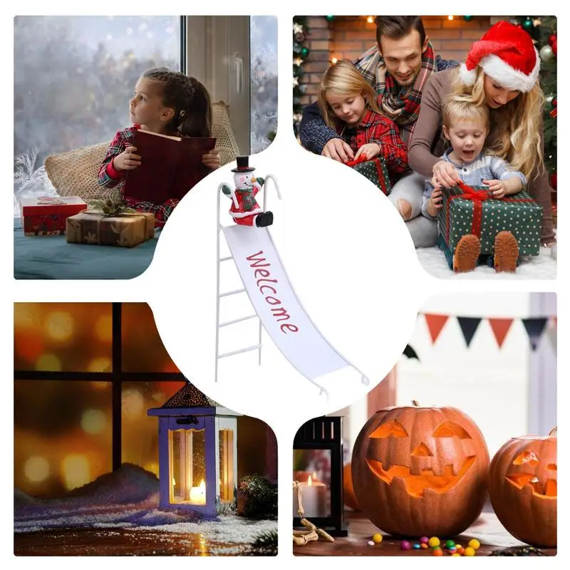 Рождественские горки украшения для дома искусственные настольные домашнего