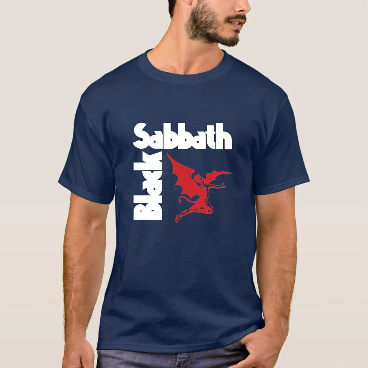 Тяжелый металл рок-группы черная футболка и Sabbath 2020 Новейшая летняя мужская