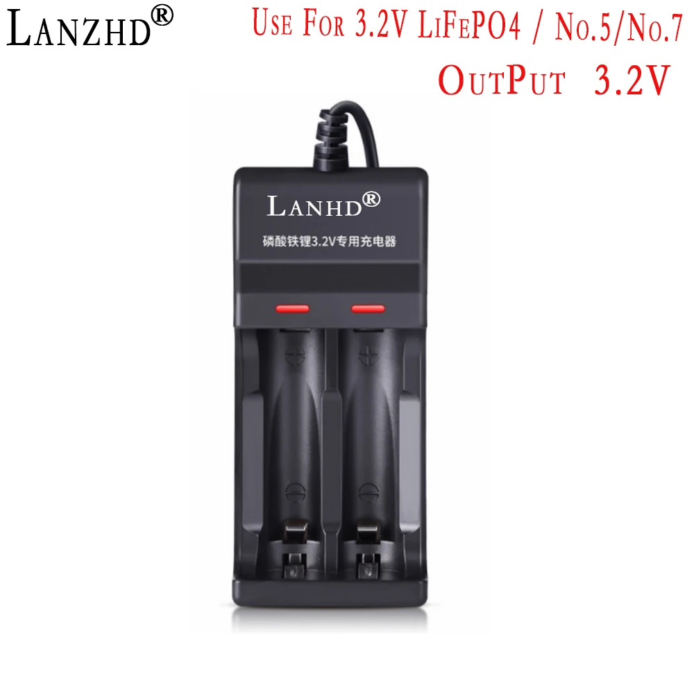 

1-10PCS Smart USB 3.2V LiFePO4 Charger No.5 No.7 Battery Charger Portable Power Charging 3.2V AA 14500 10500 Battery Chargers