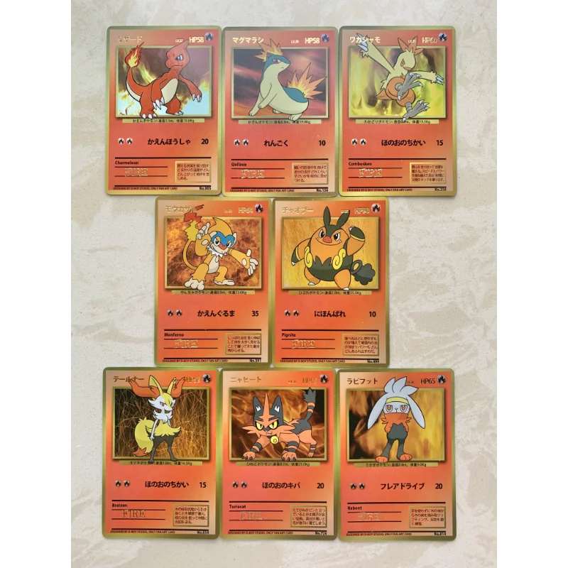 

Pokemon Card Cinderace Fire First Evolution Collectibles Game Anime Gift Vmax GX Charizard Rare Battle Trainer Children Toy