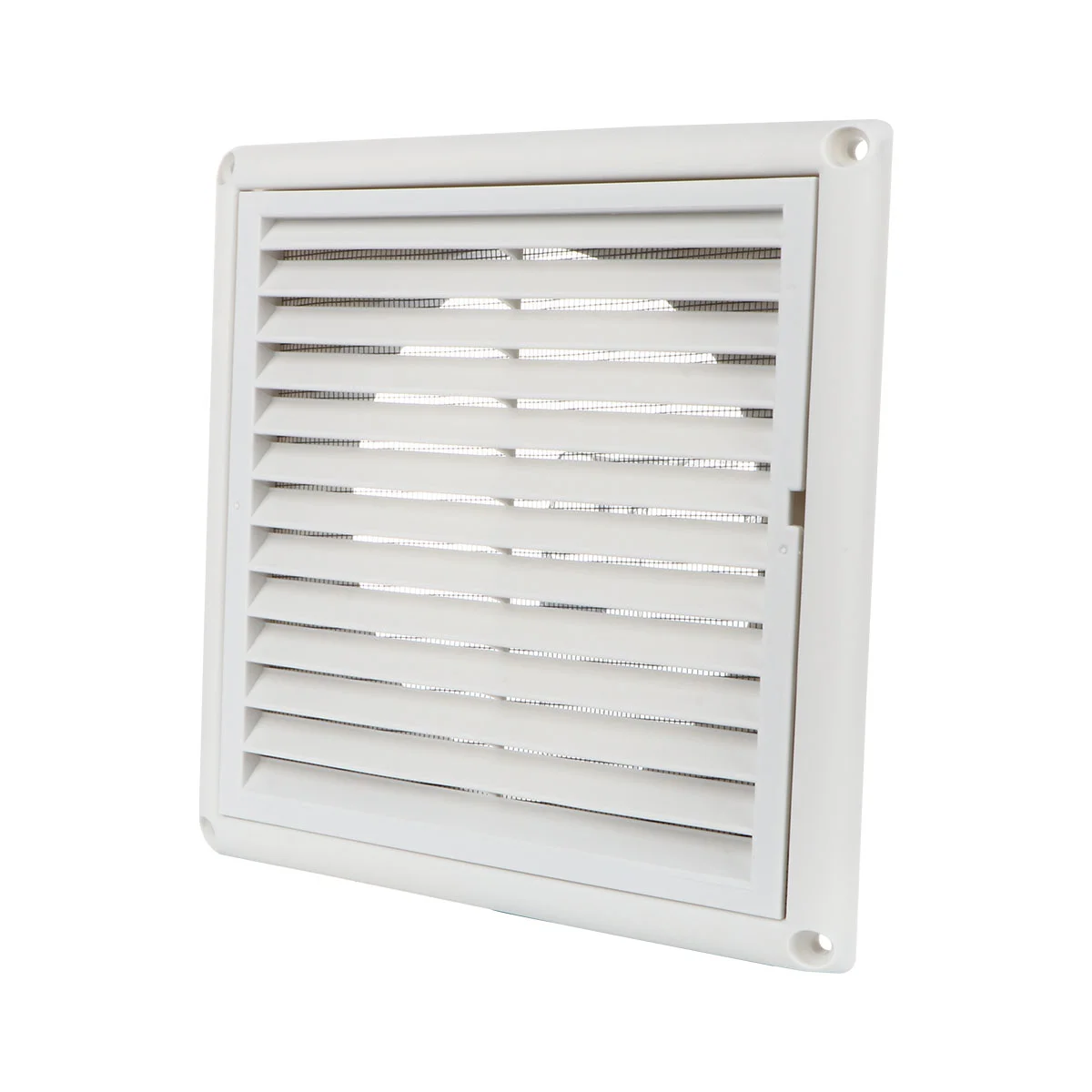 

1PC Air Vents Ventilation Grill- Mosquito Net Louver Exhaust Hood Grille for Office/ Bathroom/ Home ( White, 150mm )