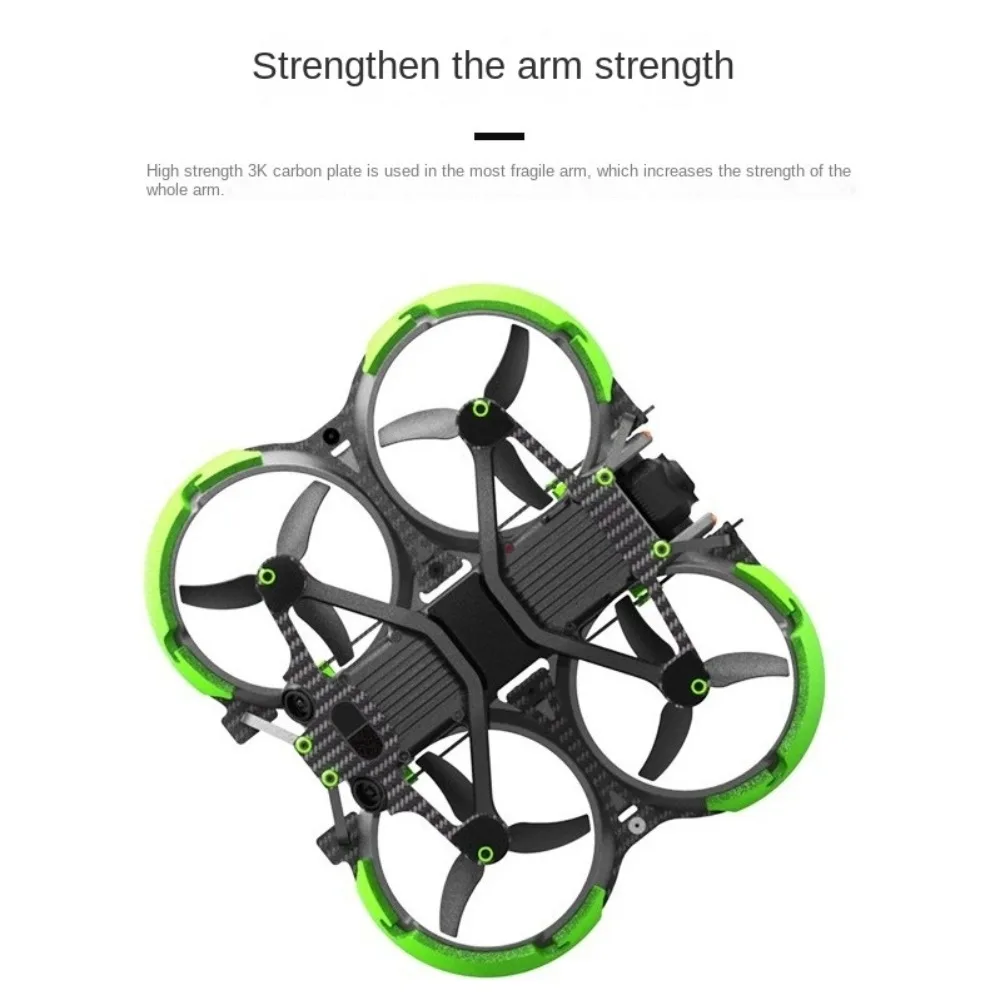 Углеродное волокно для Dji Avata 2 защита рамы легкий экзоскелет пропеллера защитная