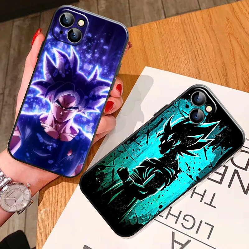 

Japan Cartoon Dragon Ball Phone Case For Apple iPhone 13 12 11 Pro 12 13 Mini X XR XS Max SE 6 6s 7 8 Plus Carcasa