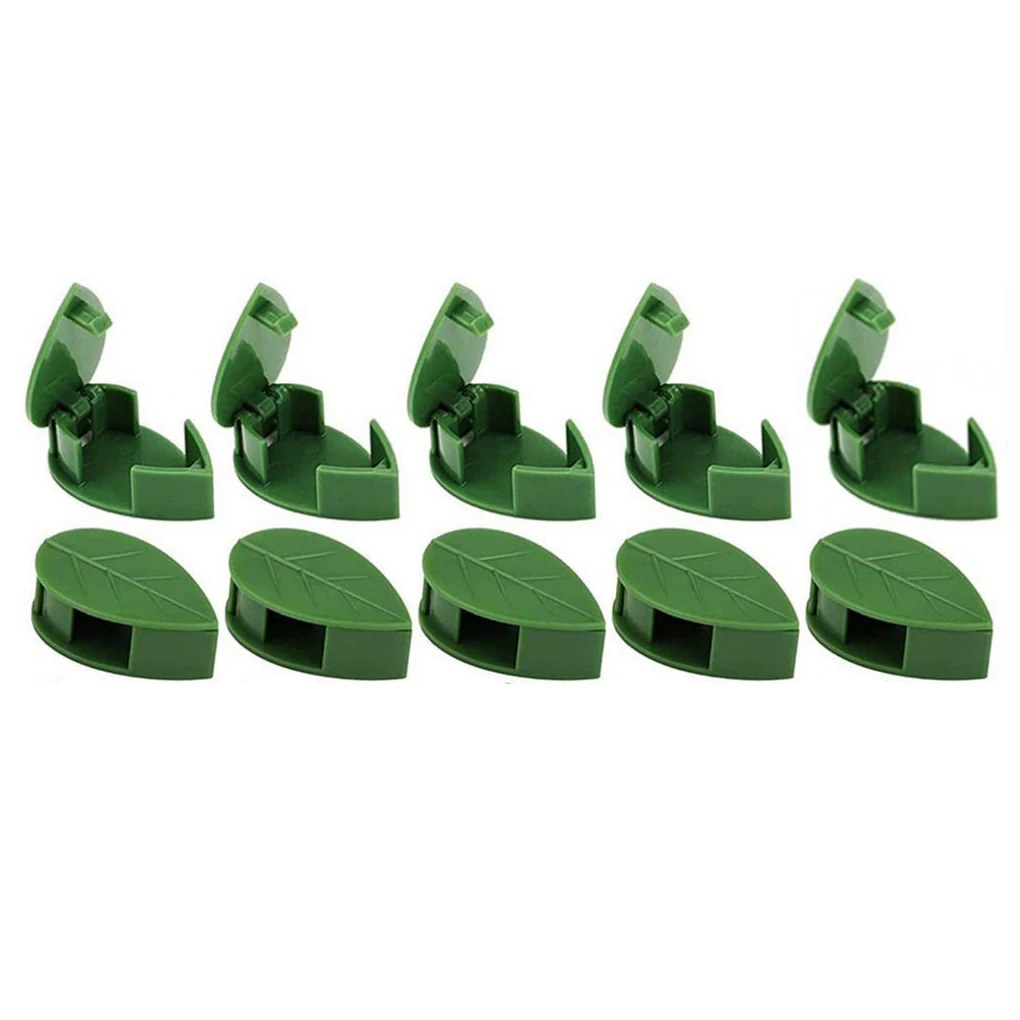 

Vine Plant Clips Rattan Planting Climbing Wall Mounted Garden Flower Vegetable Fixing Clamp Fixture for Home Balcony