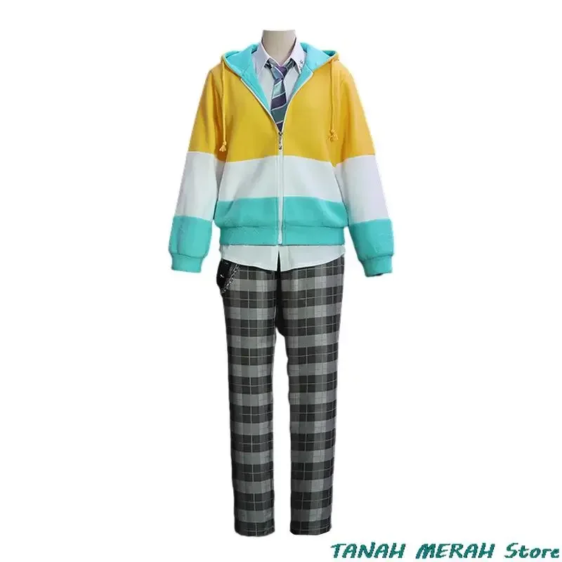 Аниме виртуальный YouTuber Kyo Kaneko косплей костюм Nijisanji VTuber ILUNA парик ежедневная форма