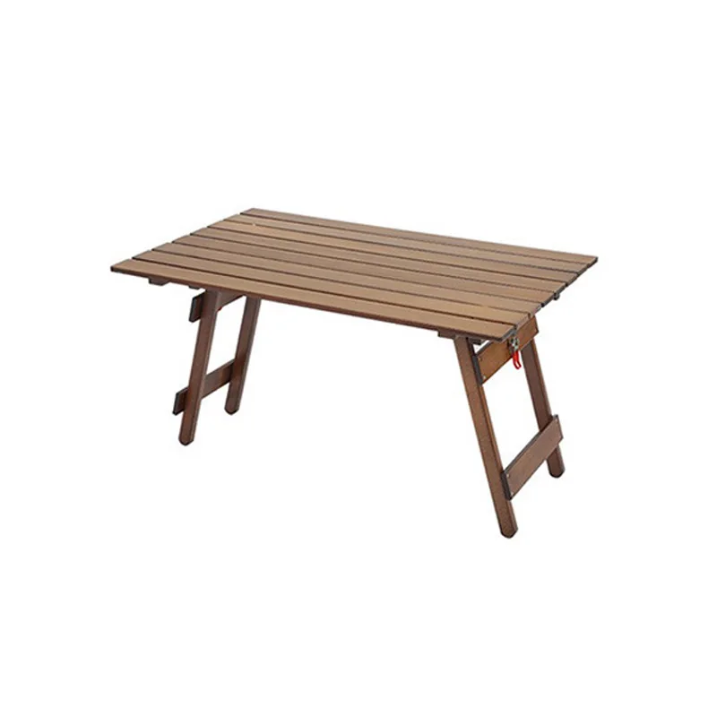 

Aoliviya Sh New Boting Outdoor Solid Wood Table Portable Folding Table Camping Barbecue Small Table Self-Driving Travel Storage