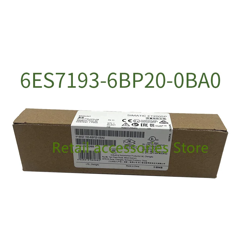 

New Original In BOX 6ES7 193-6BP20-0BA0 6ES7193-6BP20-0BA0 {Warehouse stock} 1 Year Warranty Shipment within 24 hours