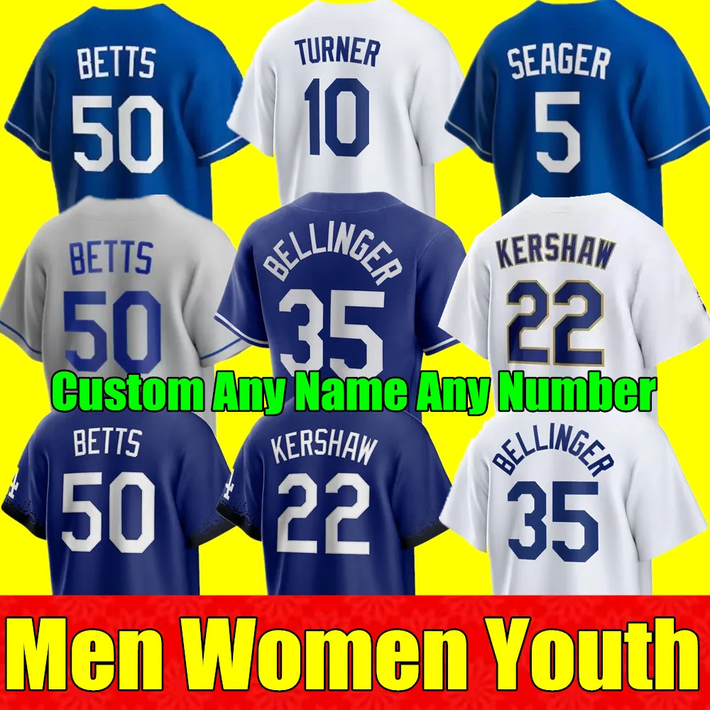 

Men Women Youth Mookie Betts Baseball Jersey Cody Bellinger Corey Seager Walker Buehler Clayton Kershaw Turner Julio