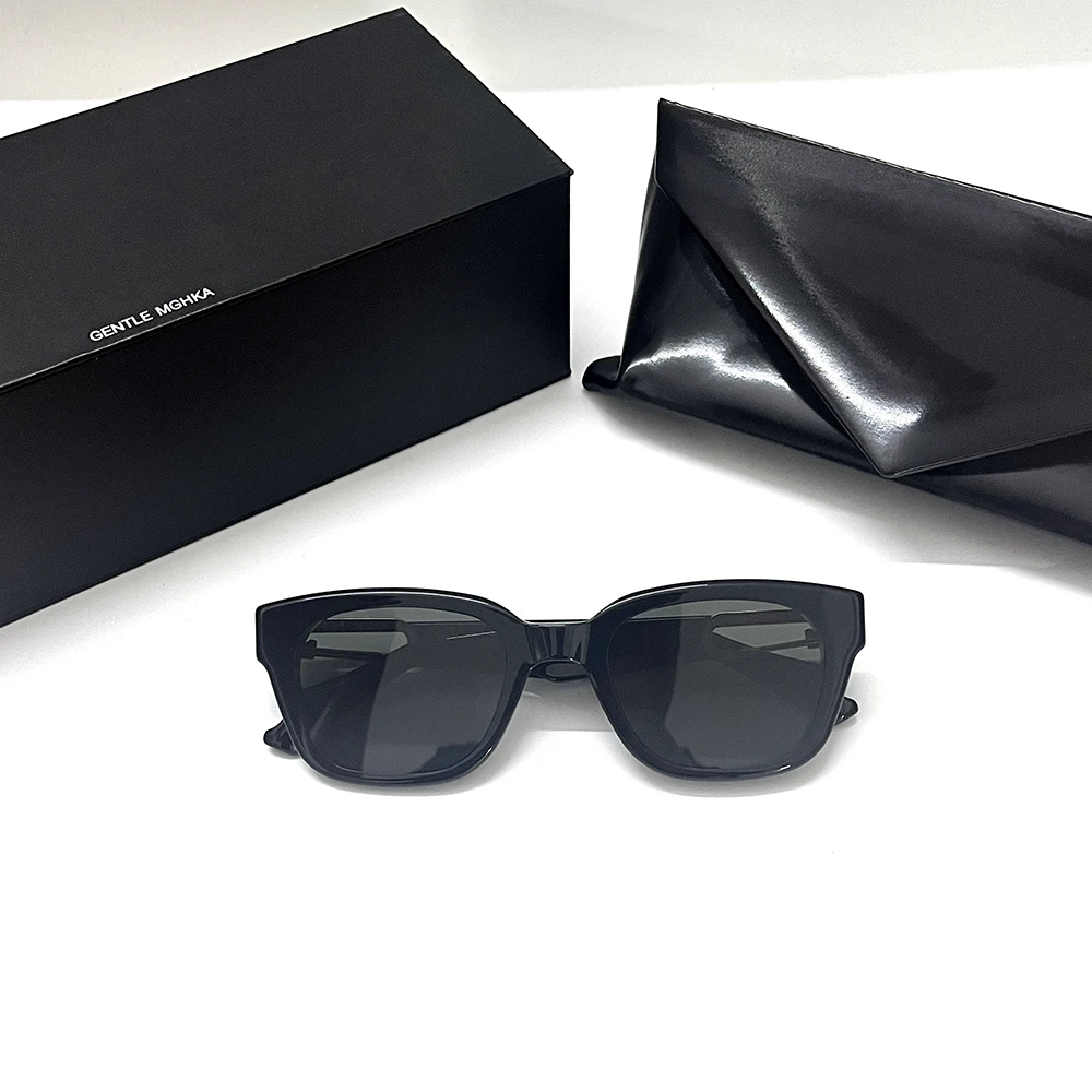 New Luxury Brand GENTLE Sunglasses Women Men Polarized AMBUSH Sunglasses Retro Square Acetate SunGlasses with Original Packaging