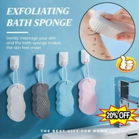 magic sponge children bath sponge body dead skin remover exfoliating massager cleaning shower brush esponja exfoliante