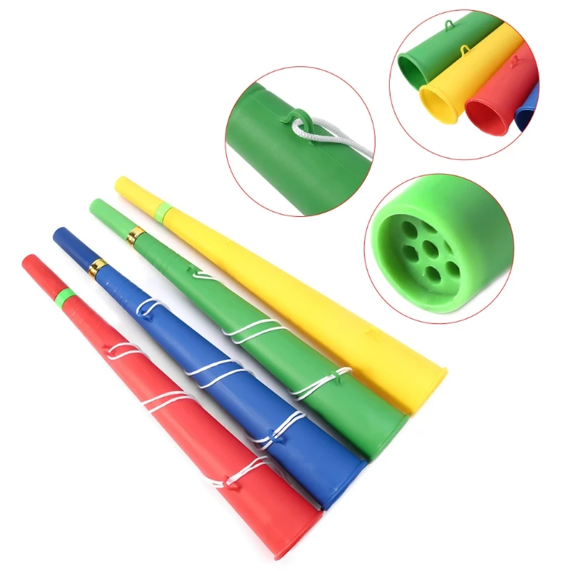 

Football Games Fan Cheer Party Horn Colorful Vuvuzela Kids Trumpet Toy