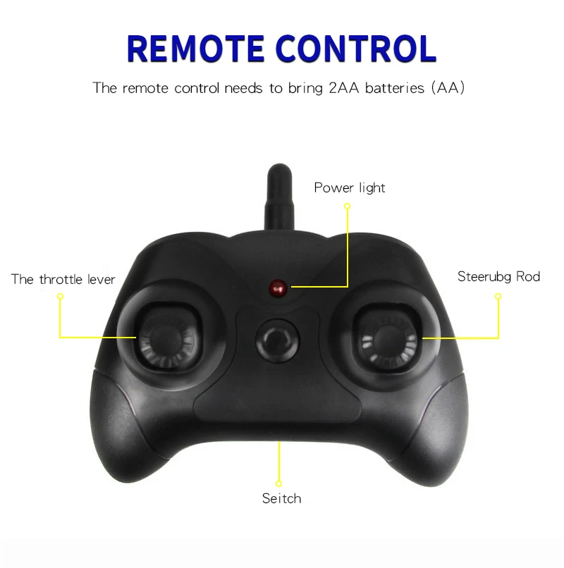 Радиоуправляемый самолет строительный 2 4G радиопланер с дистанционным