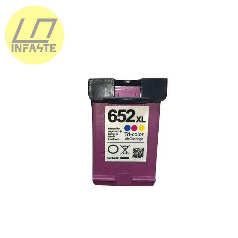 Совместимые картриджи Infaste 652XL замена для принтера HP Deskjet 1115 1118 2135 2136 2138 3635 3636 3638 3838