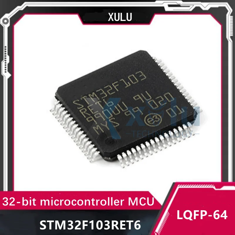 

New original offer LQFP64 512K STM32F103R microcontroller ic mcu STM32F103RET6
